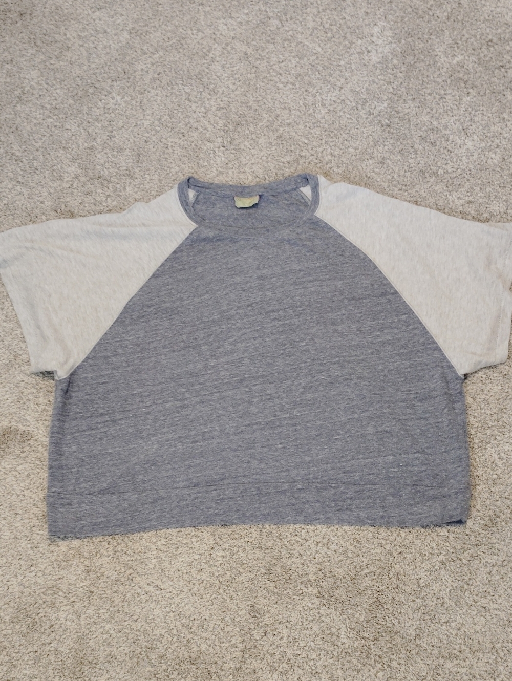 Alternative Two-tone Raglan Wide Sleeve Tee